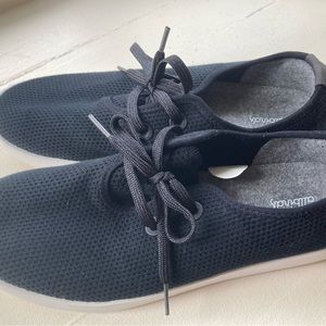 Allbirds Men's Tree Skippers, Jet Black (White Sole), size 11